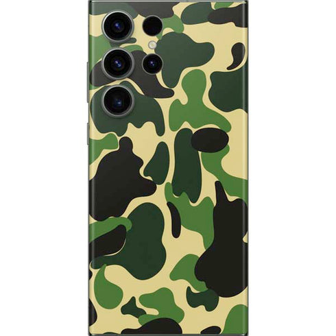Green Street Camo Galaxy Skins